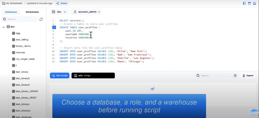 Introducing Worksheet